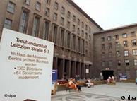Sede do Fundo Fiduciário, em Berlim