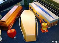 Various coffins