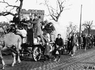 German expellees fleeing