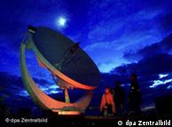 Radioteleskop (Foto: dpa Zentralbild)
