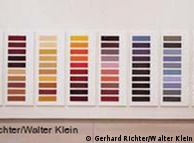 'Zehn grosse Farbtafeln', 1966/1971/1972, esmalte sobre tela pintada de branco