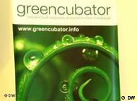 Плакат с эмблемой сети энергетических инноваций Greencubator