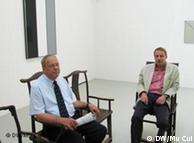 Gründer der DKM Stiftung: Klaus Maas und Dirk Krämer (links nach rechts). Copyright: DW/Mu Cui