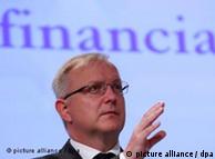 Olli  Rehn, comisario europeo de Asuntos Económicos y Monetarios