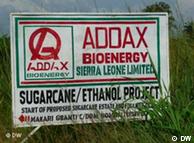 Addax sign