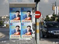 Election campaign posters of Giorgos Karatzaferis 