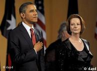 奥巴马与澳大利亚总理吉拉德