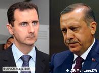 رجب طیب اردوغان، نخست وزیر ترکیه و بشار اسد، رئيس جمهوری سوریه