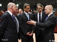 وزیران امورخارجه کشورهای اروپایی در بروکسل