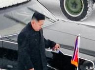 O filho e sucessor Kim Jong Un acompanha o cortejo fúnebre