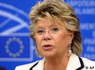 Η επίτροπος της ΕΕ για θέματα δικαιοσύνης Βίβιαν Ρέντινγκ