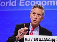 Portrait of IMF chief economist Olivier Blanchard