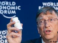 El empresario Bill Gates también acudió como invitado a Davos.