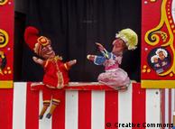A punch and judy show