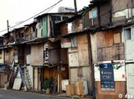 Cinturón de pobreza alrededor de Sao Paulo, Brasil. 