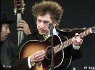باب دیلن در فستیوال راک در روسکیلد در سال ۲۰۰۱