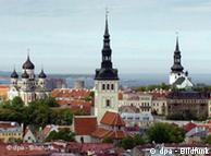 A view of Tallinn's old town