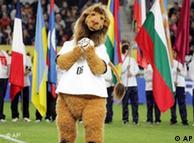 Goleo IV, the official -- and much ridiculed -- mascot of the World Cup