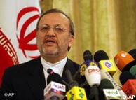 منوچهر متکی،
 وزیر امورخارجه ایران