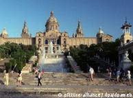 Barcelona's landmark National Museum of Catalunya