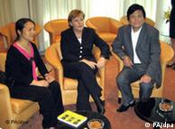 2006年5月26日，默克尔在中国会晤陈桂棣夫妇