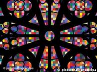 A section of the Cologne Cathedral window, designed by Richter