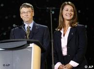 Bill und Melinda Gates - AP