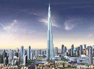 В Дубай е и най-високият небостъргач в света - с 200 етажа и 818 метра височина