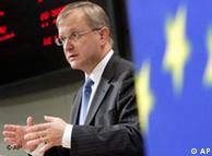 EU Commissioner for Economic and Monetary Affairs Olli Rehn