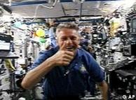 El astronauta alemán Thomas Reiter, en una de las misiones espaciales.