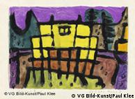 Yellow house I by Paul Klee