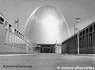 atomic egg, nuclear reactor, in Garching, Munich