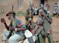 Niños soldados del Congo.