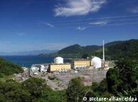 Plantas nucleares Angra 1 y Angra 2 en Río de Janeiro.