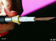 Fiber-optic 
cable