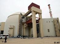 The reactor building of the Bushehr nuclear power plant, south of the capital Tehran