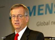 Siemens lost its board chairman, Heinrich von Pierer, in the scandal