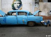 Ché Guevara, omnipresente en Cuba. 