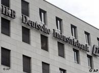 The German Industriebank IKB headquarters  in Dusseldorf