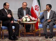 ایران تاکنون
 از دولت مالکی حمایت کرده است. دیدار مالکی با احمدی‌نژاد در سال ۲۰۰۷ 
میلادی در تهران