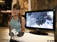 Karima Adebibe, modelo oficial del juego Lara Croft.