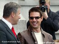 Klaus Wowereit and Tom Cruise