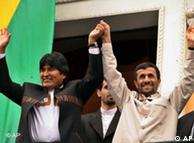 اوو مورالس 
رییس جمهور بولیوی و محمود احمدی‌نژاد