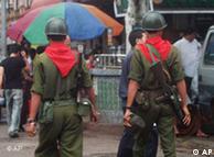 Soldiers in Myanmar have been known to abuse human rights