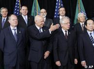 Encuentro del G-7 el 19 de octubre de 2007 en Washington.