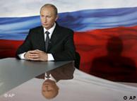Putin habla a la nación por televisión, el 29.11.2007.