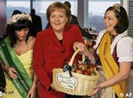 German Chancellor Angela Merkel at the chancellory in Berlin