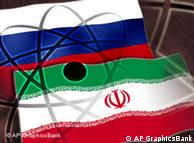 Russian and Iranian flags