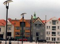 A row of wooden houses in Stavanger