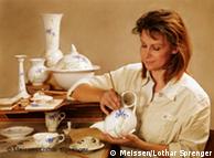 Painting fine porcelain is a historic craft with a future